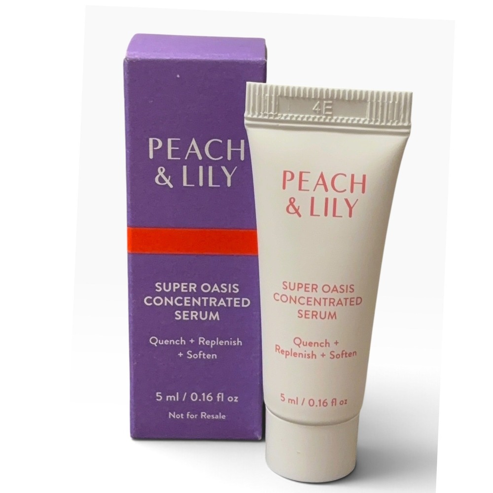 Peach & Lily Super Oasis Concentrated Serum 5ml 0.16oz Travel Size Hydrating